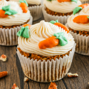 This Cupcake Quiz Will Reveal What Your Fortune Cookie Says Carrot cake cupcake