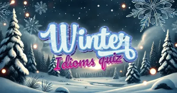 Winter Idioms Quiz