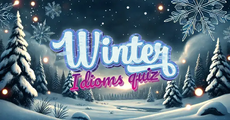 Winter Idioms Quiz