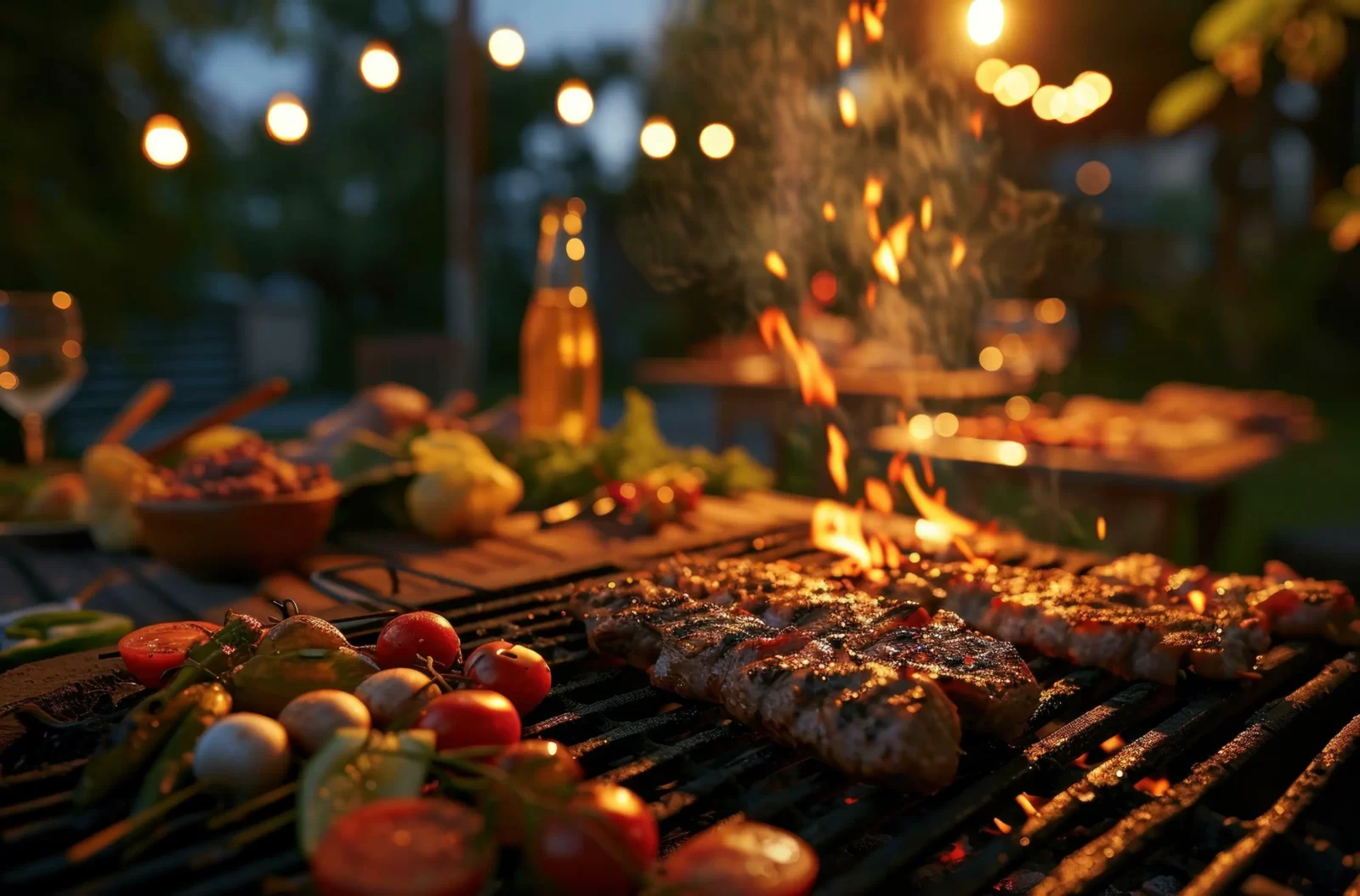 Backyard BBQ barbecue