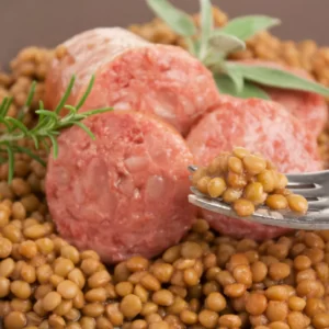 New Year's Food Quiz Lentils and sausage