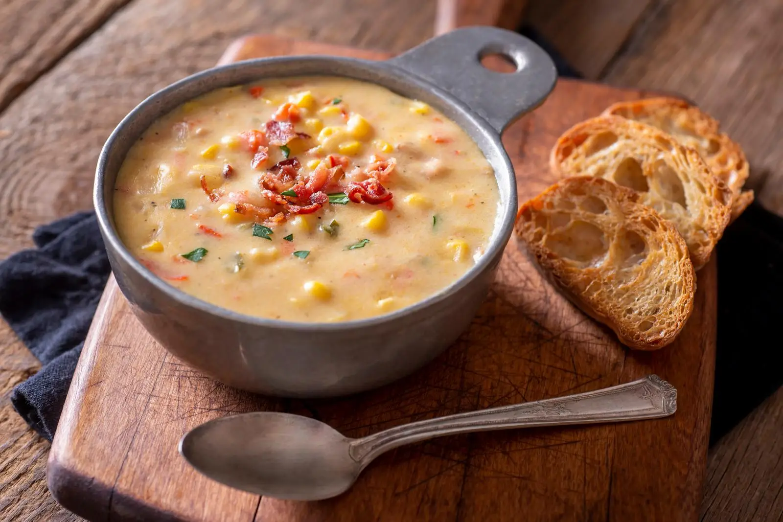 C Foods Career Quiz Corn chowder