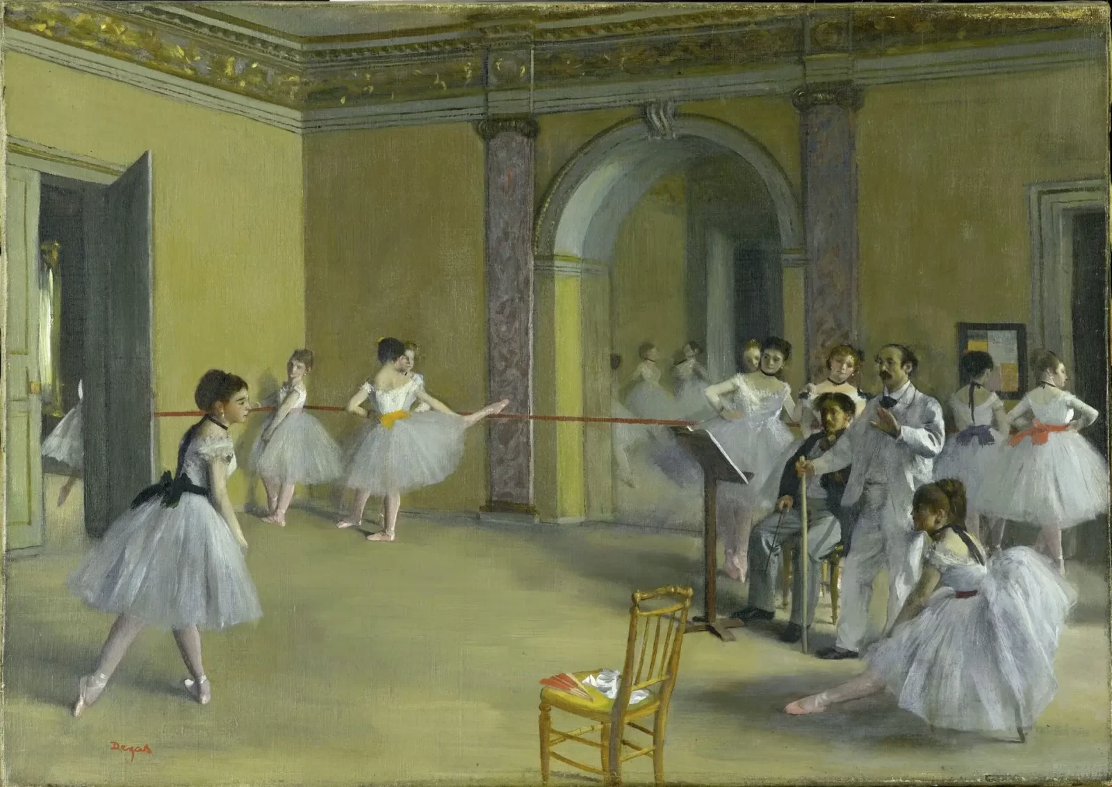 What Art Movement Are You? Quiz Dance class painting by Edgar Degas