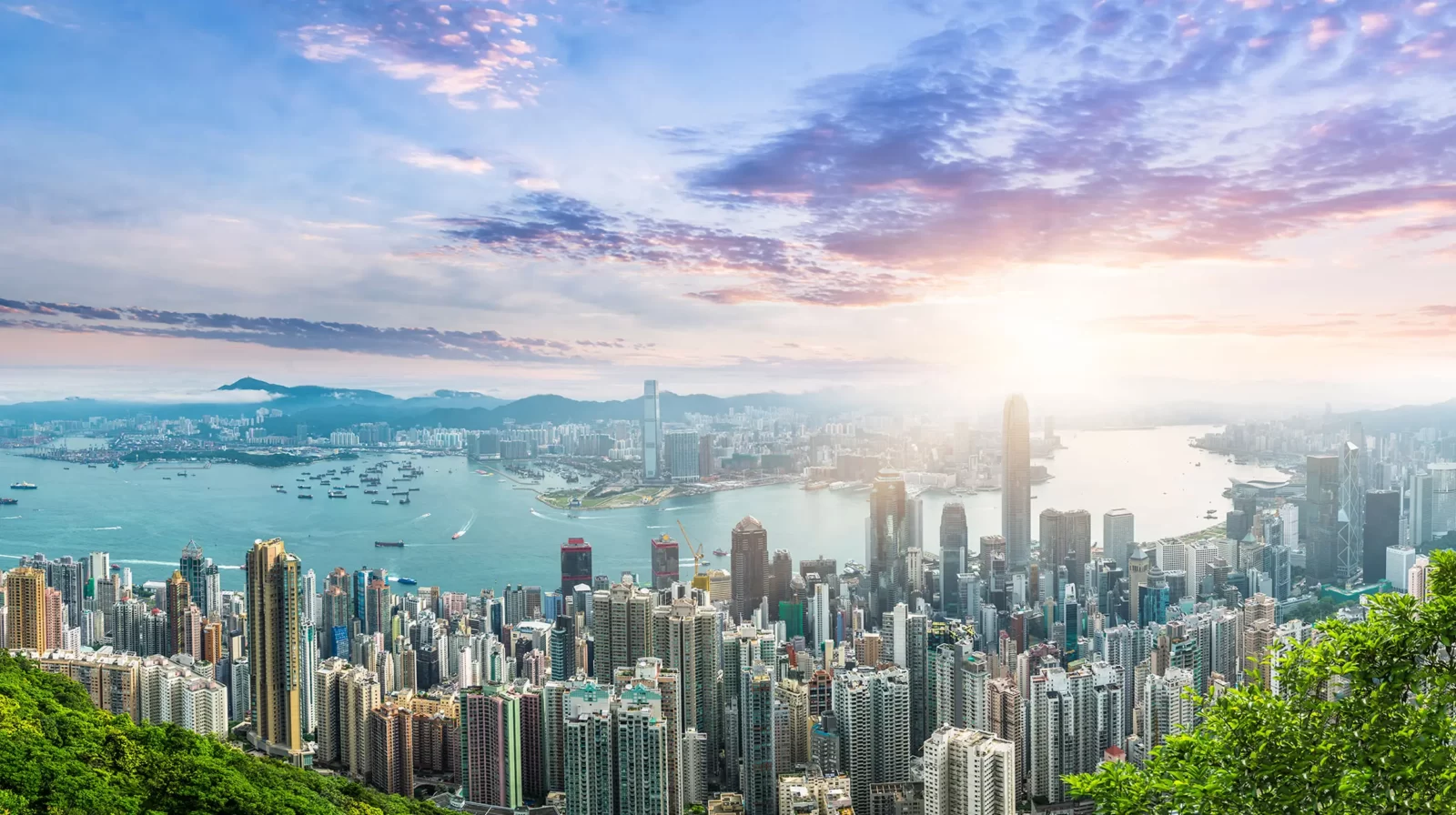 Only Geography Wizard Can Name All Cities From Bird's-E… Quiz Hong Kong aerial view