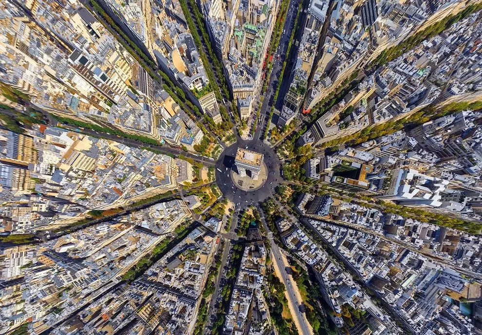 Only Geography Wizard Can Name All Cities From Bird's-E… Quiz Paris, France aerial view
