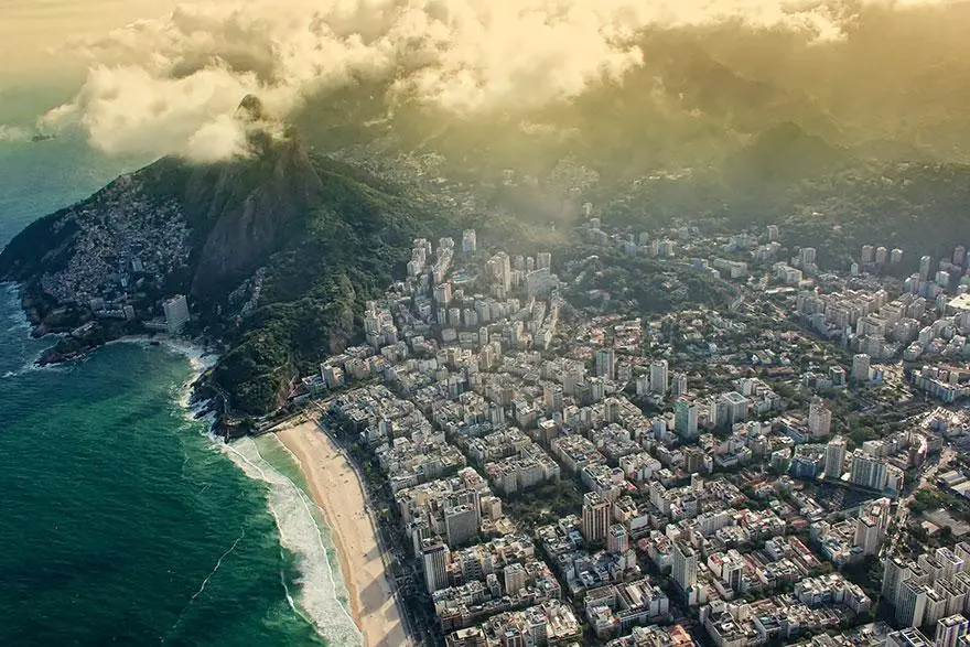 Only Geography Wizard Can Name All Cities From Bird's-E… Quiz Rio de Janeiro, Brazil aerial view