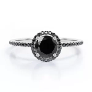 Engagement Rings Quiz Black ring 9