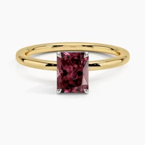 Engagement Rings Quiz Dark pink ring 1