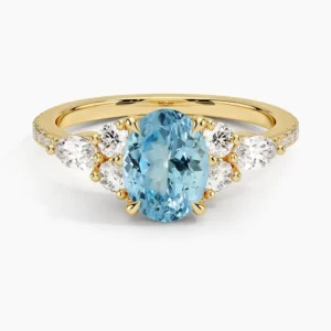 Engagement Rings Quiz Light blue ring 2