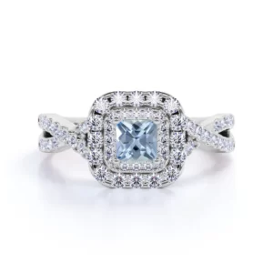 Engagement Rings Quiz Light blue ring 8