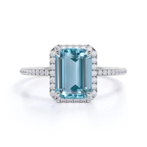 Engagement Rings Quiz Light blue ring 9