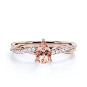 Engagement Rings Quiz Light pink ring 12