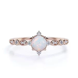 Engagement Rings Quiz Opal ring 5