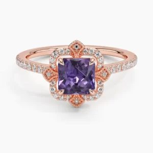 Engagement Rings Quiz Purple ring 5