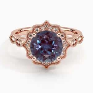 Engagement Rings Quiz Purple ring 7
