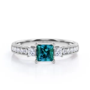 Engagement Rings Quiz Teal ring 8
