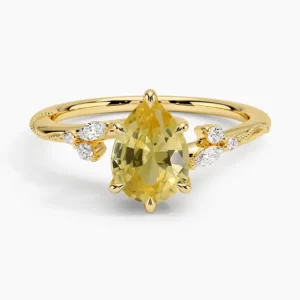 Engagement Rings Quiz Yellow ring 6