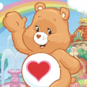 Fictional Bears Quiz Tenderheart Bear from Care Bears