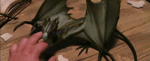 Harry Potter Magical Creatures Quiz Harry Potter Norwegian Ridgeback Norbert GIF