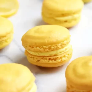 Yellow Food Personality Quiz Lemon macarons