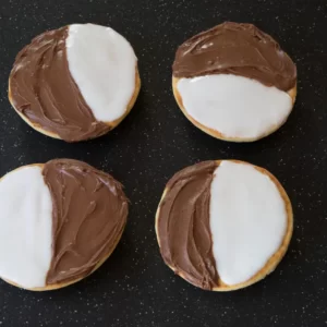 Black Food Halloween Quiz Black and white cookies