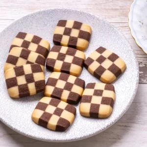 Cookie Pizza Quiz Checkerboard cookie