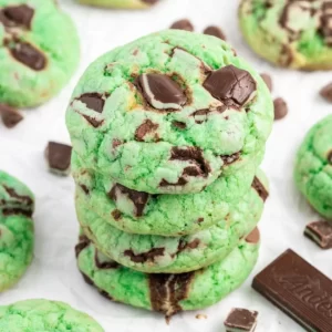Cookie Pizza Quiz Mint chocolate chip cookie
