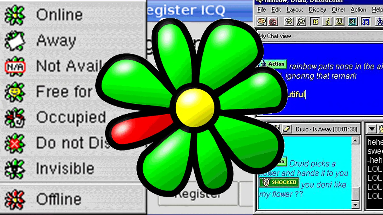90s Internet Quiz ICQ