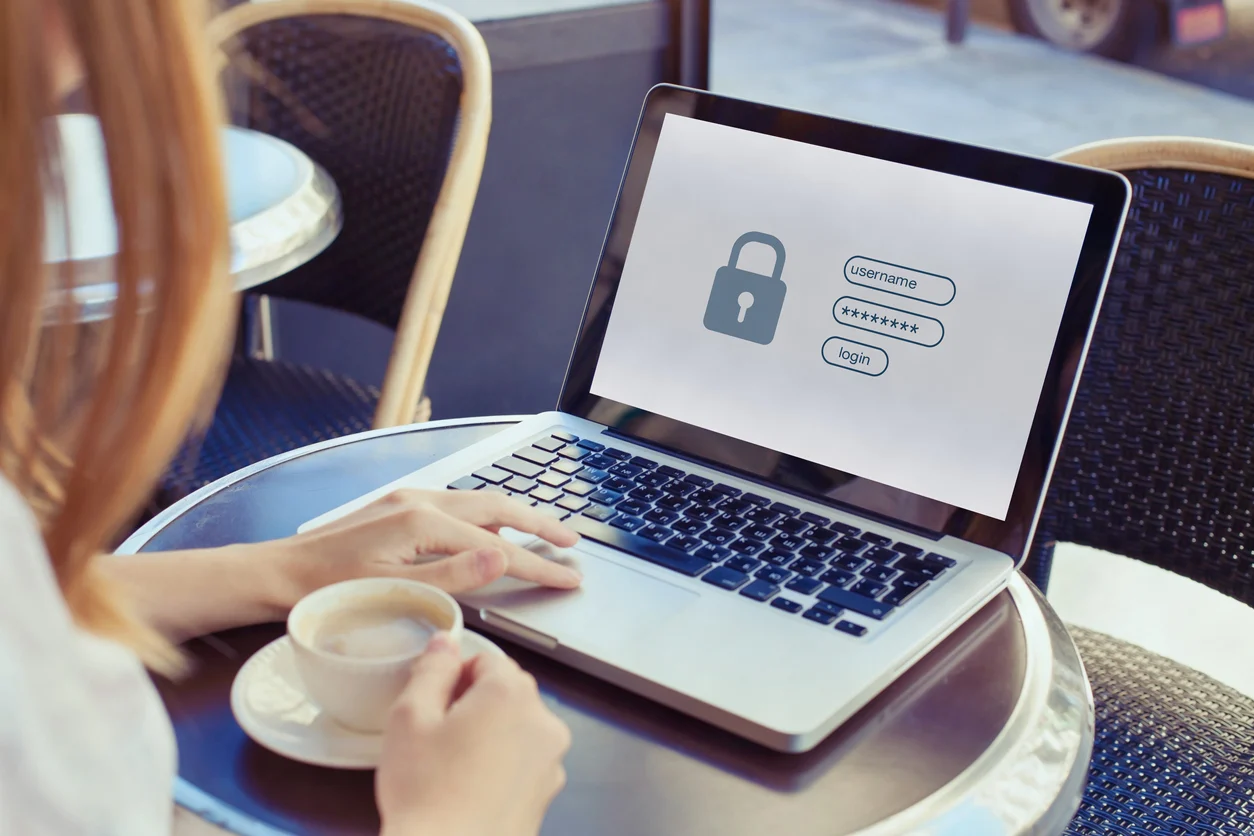Password Internet Security login screen