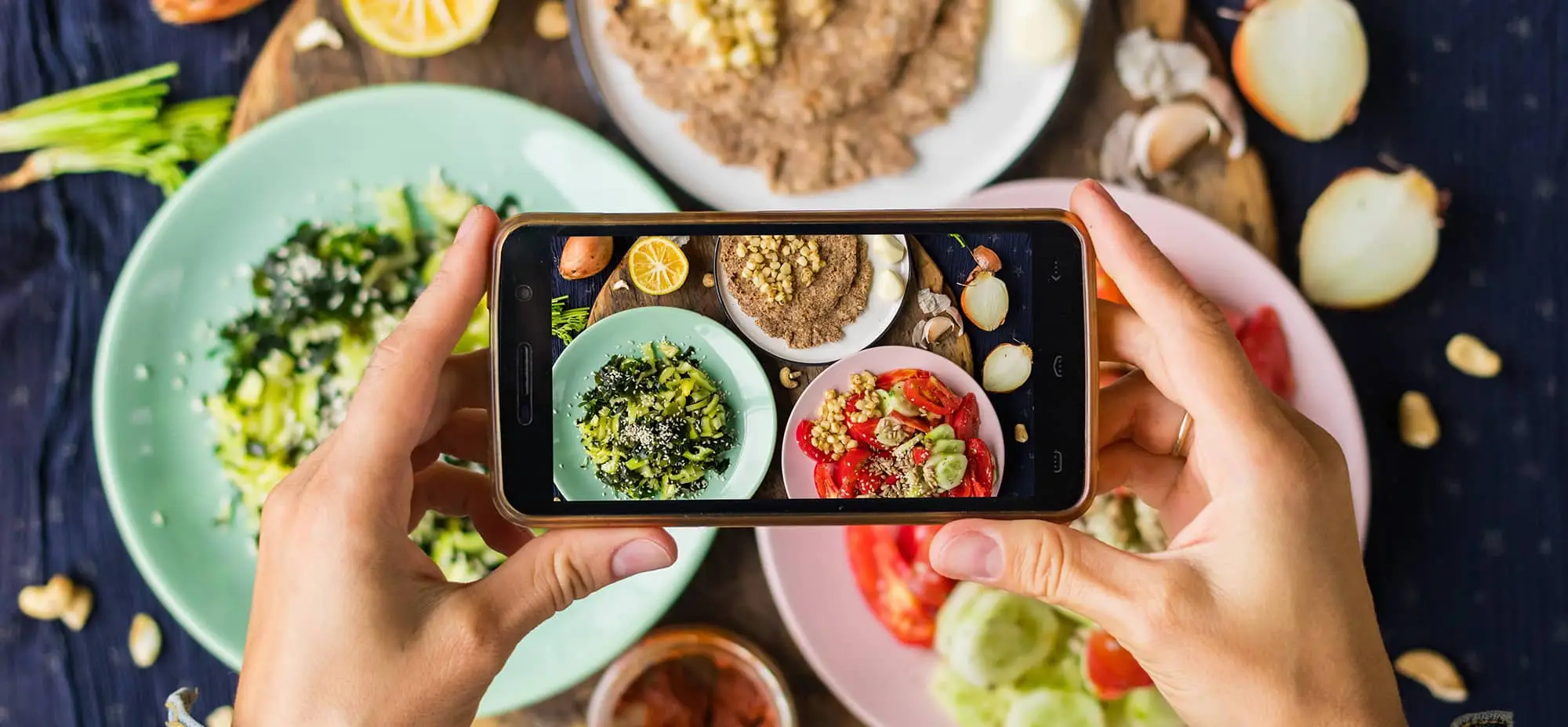 Everyday Technology Quiz Taking photos of food