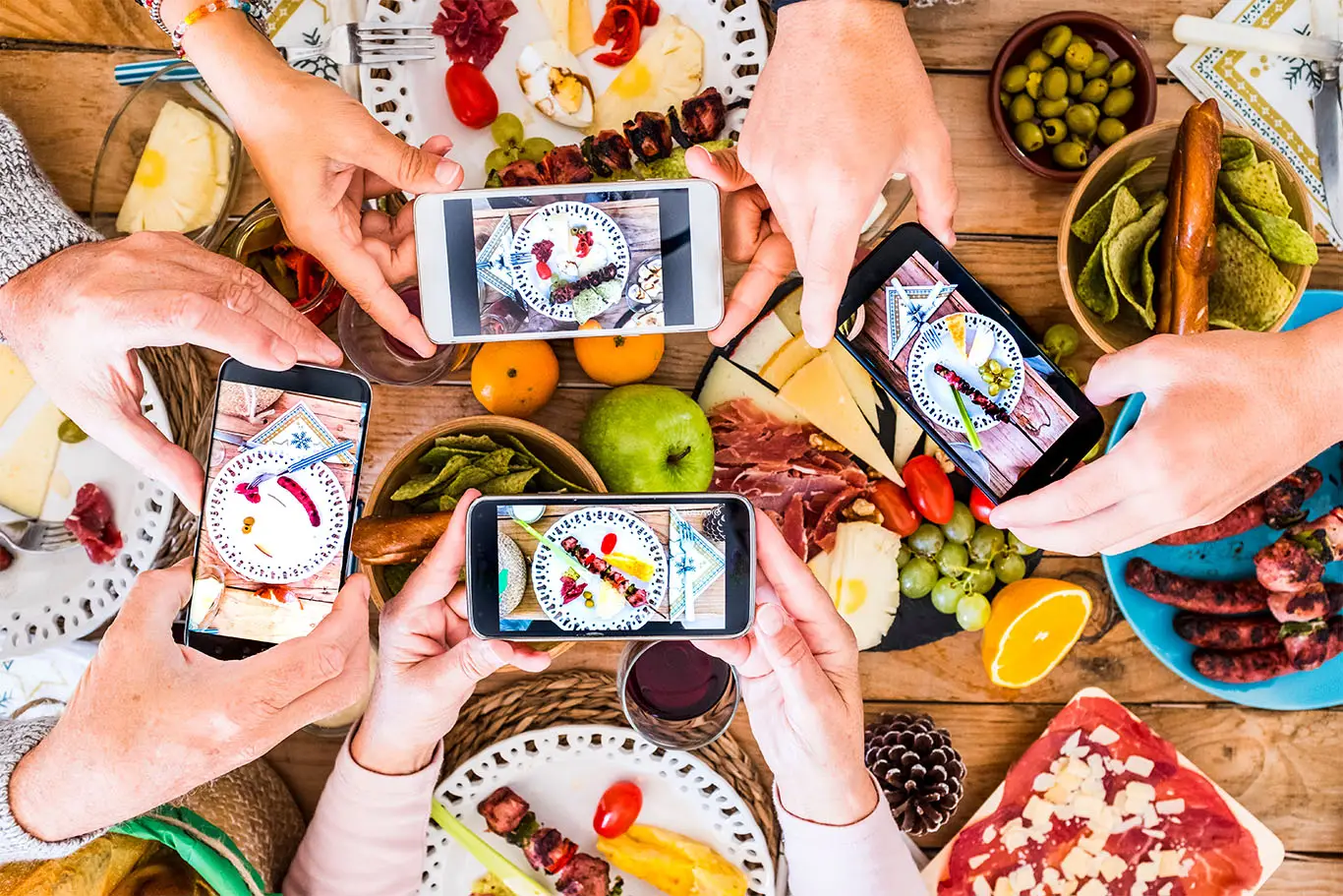 Which Chat App Are You? Quiz Taking photos of trendy food