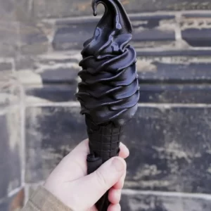 What Color Is Your Love Energy? Play This Color-Coded Food Quiz Charcoal ice cream
