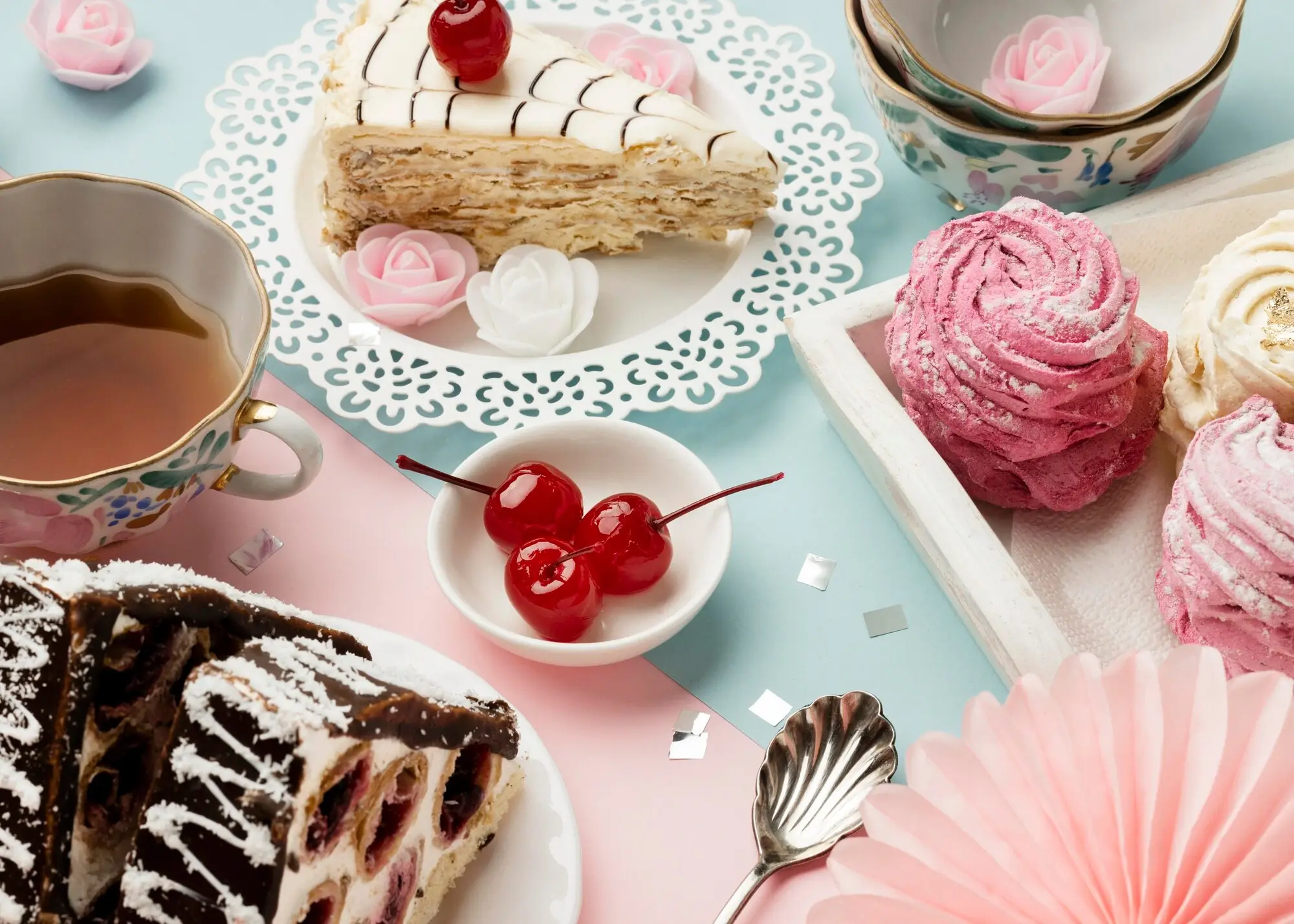 Past Life Food Quiz Afternoon tea desserts