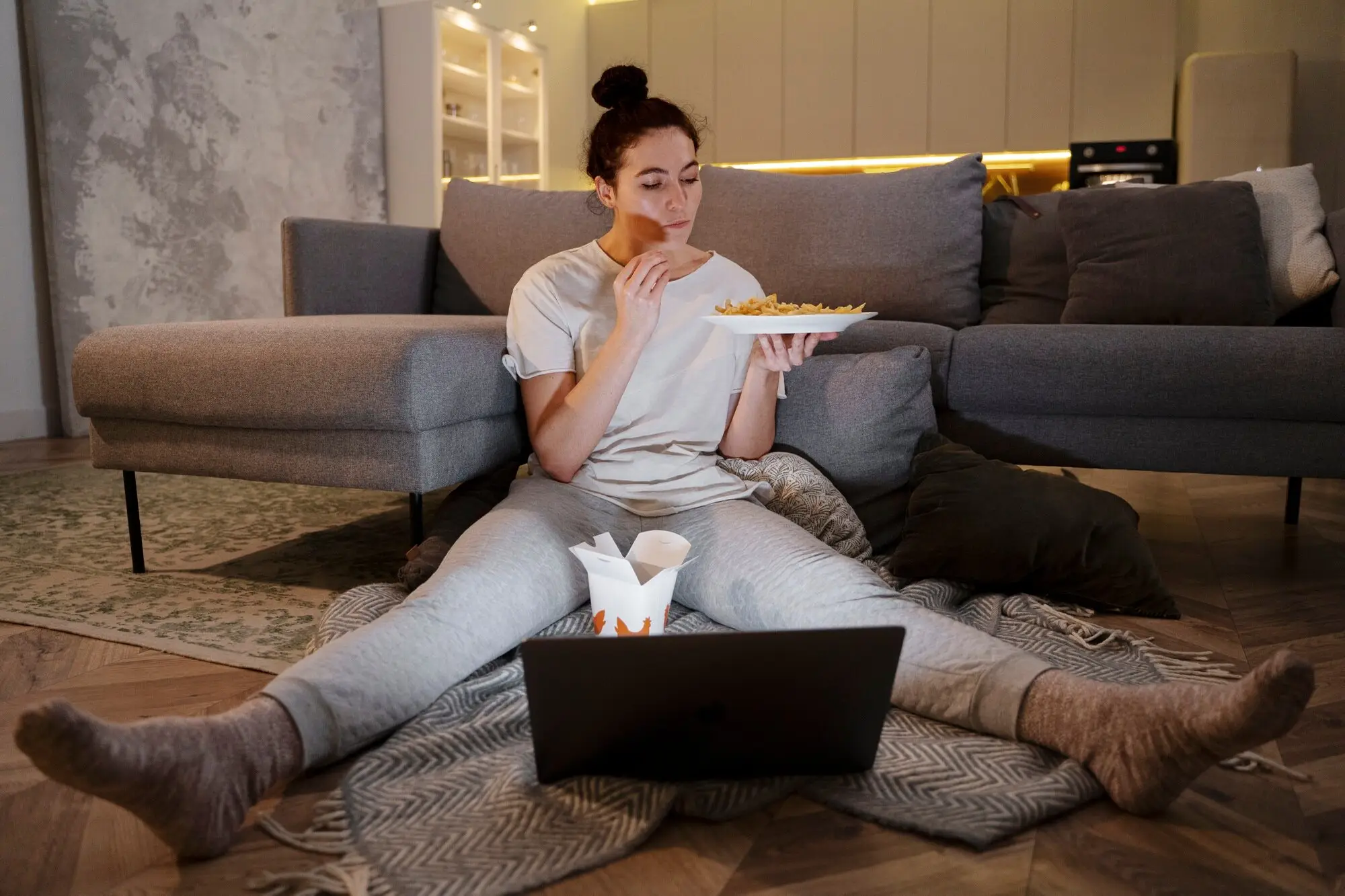 Pasta Love Analysis Quiz Eating while streaming watching TV