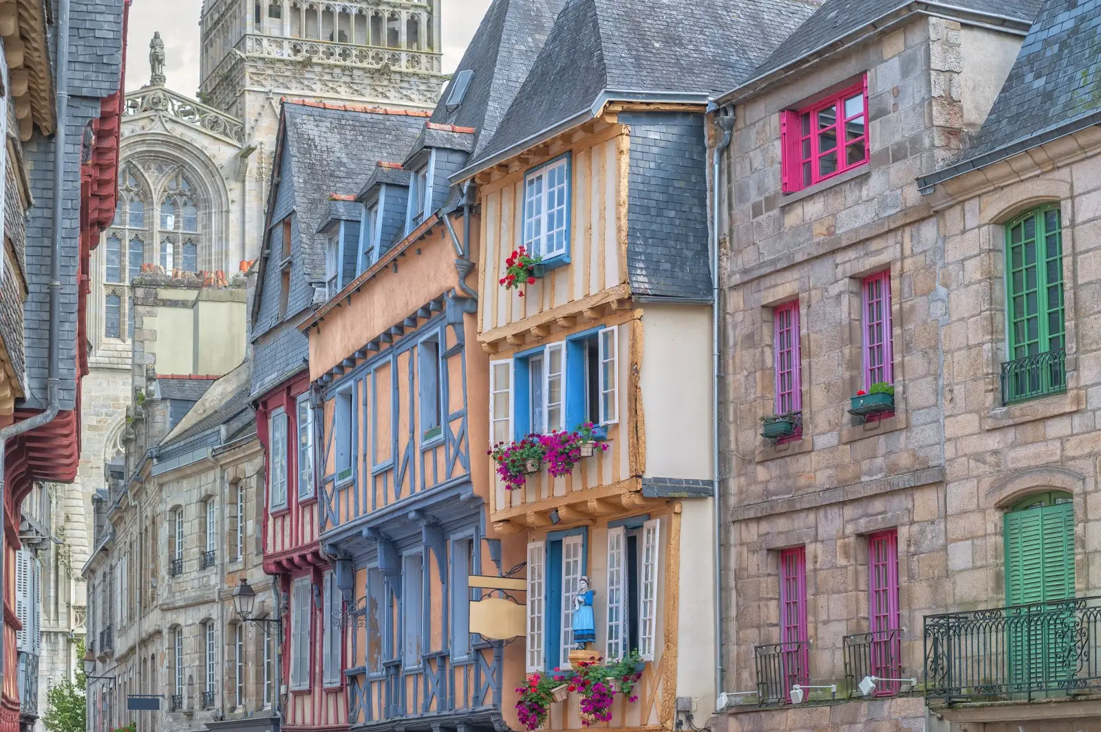 Q In Geography Quiz Quimper, Brittany, France