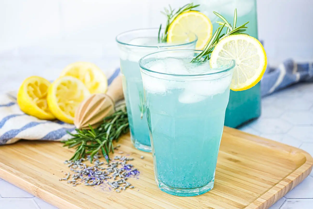 Blue Food Personality Quiz Blue lavender lemonade