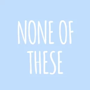 Blue Food Personality Quiz None of these