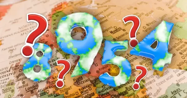 Geography By Numbers Quiz