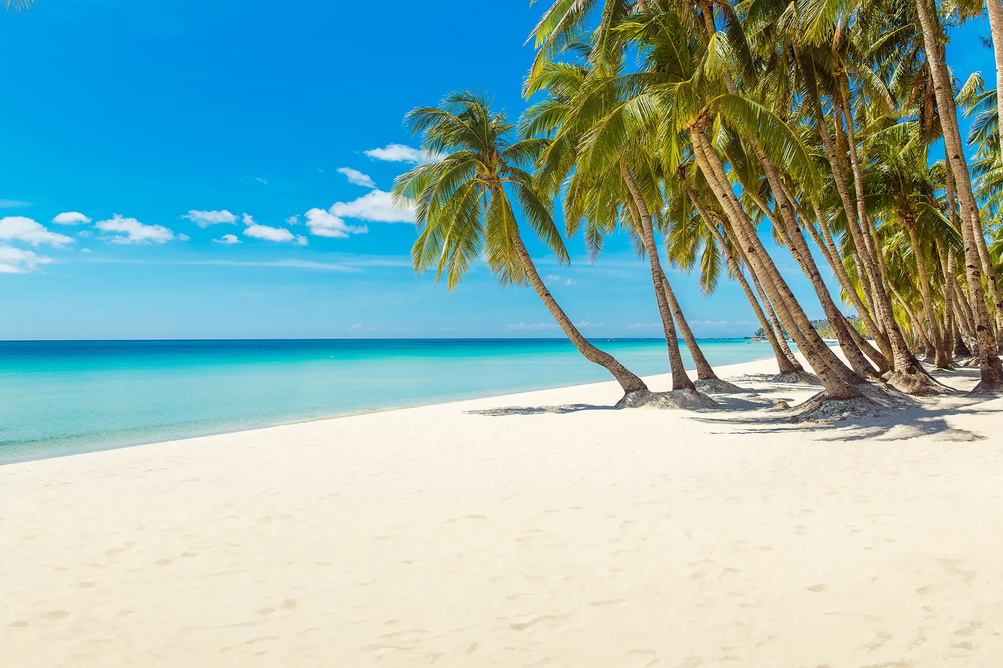 Summer Destinations Geography Trivia Quiz White Beach of Boracay Island, Philippines