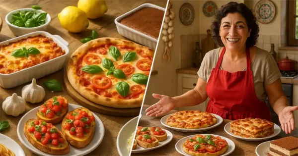 Eat Italian Foods & I'll Reveal Your Nonna Energy Level - Quiz