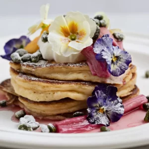 Make Pancakes & We'll Reveal Which Circular Food You Are Quiz Edible flowers