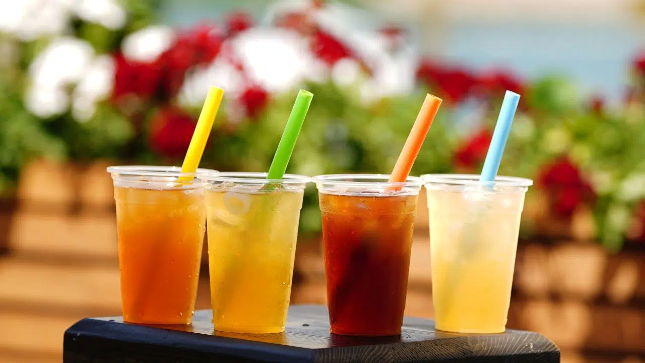 What's Orange? General Knowledge Quiz Drinks beverages colorful straws