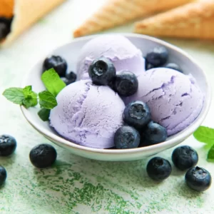 Colorful Ice Cream Guess Your Age Quiz Blueberry ice cream