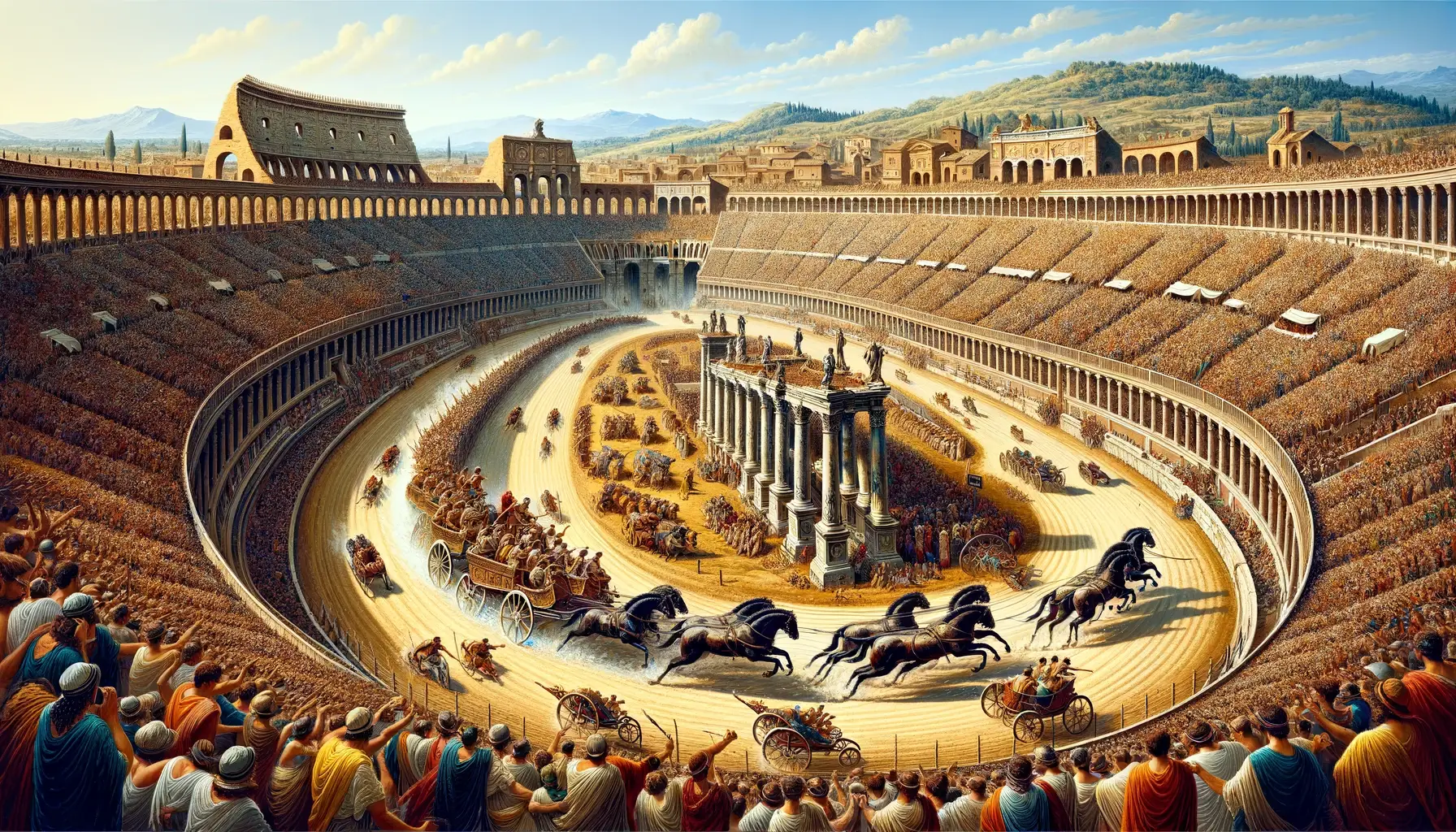 Roman Or Greek Trivia Quiz Circus Maximus chariot racing