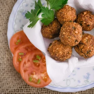 Eat A Fried Food Buffet & We'll Guess Your Age Quiz Falafel
