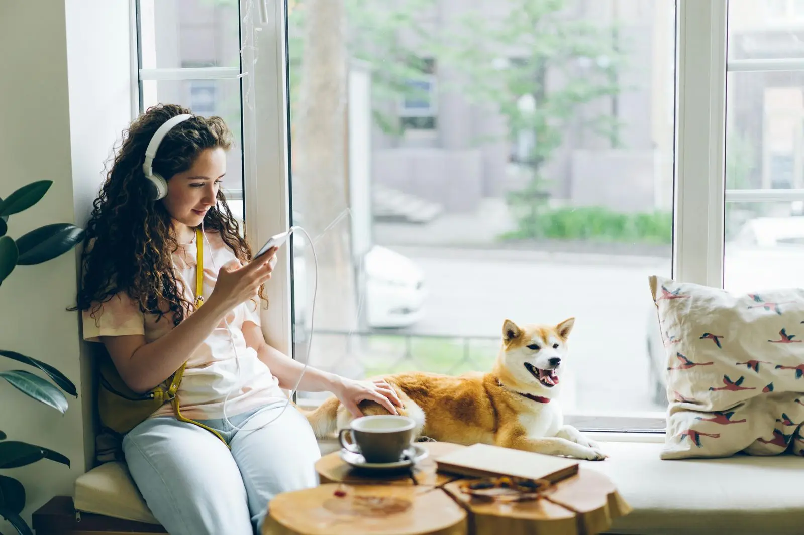 What Fall Flavor Are You? Quiz Listening to music with pet dog