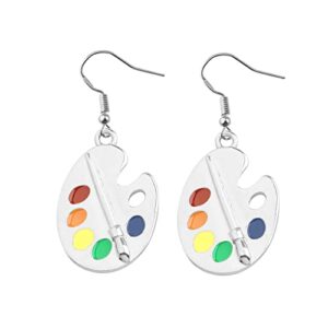Fursona Quiz Paintbrush Earrings