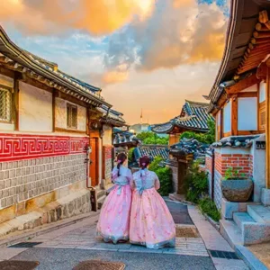 KPop Group-Seoul Travel Quiz Bukchon Hanok Village