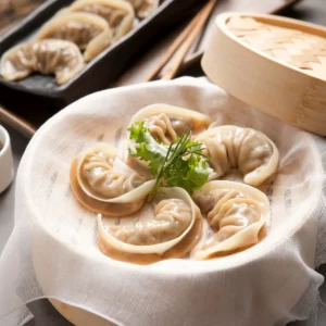KPop Group-Seoul Travel Quiz Mandu (Korean dumplings)