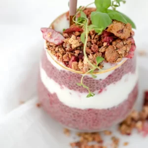 Pick Strawberry Treats To See What You'll Do This Spring Quiz Strawberry and raspberry chia parfait